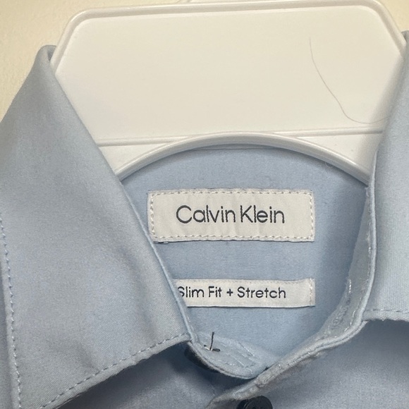 Calvin Klein Kids Light Blue Button-Up Shirt - Picture 5 of 6